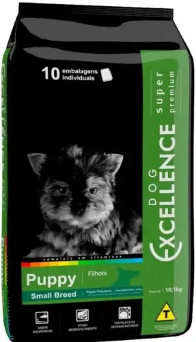 Ração dog exelente  raça pequena filhote 