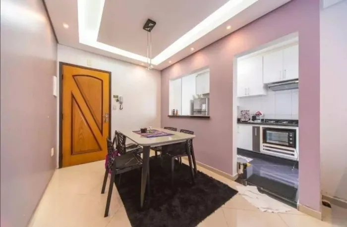 Apartamento com 02 dormitórios para venda e locação, 92 m² na Vila Alzira - Santo André/SP