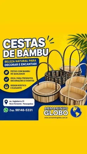 CESTA BAMBU 