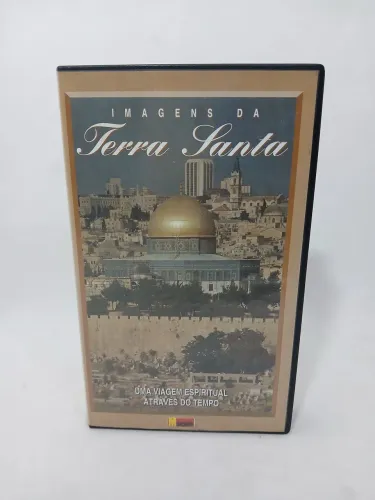 Rara fita VHS Imagens da Terra Prometida da antiga Manchete