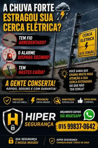 INSTALADOR DE CERCA ELÉTRICA