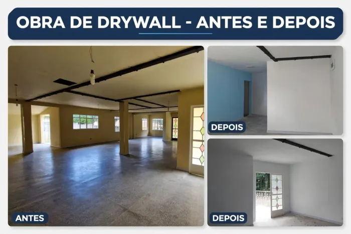 Serviços de Drywall montagem