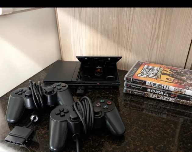 Play Station 2 com pen-drive