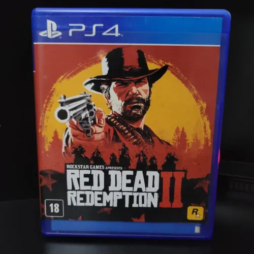 Red Dead Redemption 2 Mídia Física com Mapa PS4