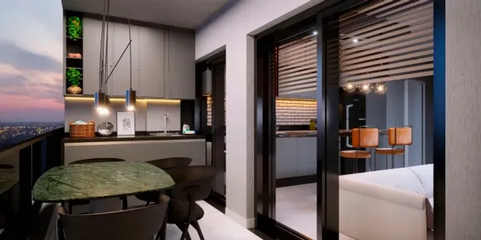 Apto no Ed Icon Smart Home | Só aqui na Rosa e Rangel Consultoria e Assessoria Imobiliária