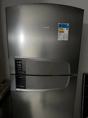 Geladeira Inox 