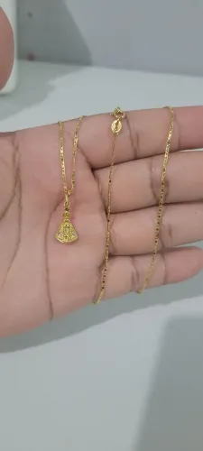 CORRENTE BANHADA A OURO