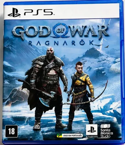 Jogo ps5 God of War Ragnarok semi novo