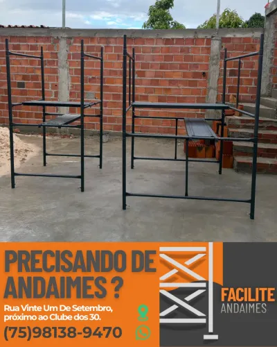 ALUGUEL DE ANDAIMES EM ALAGOINHAS 