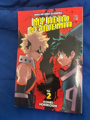 Mangá my hero academia volume 2