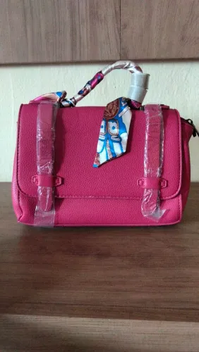 ? BOLSA FEMININA ROSA - LINDA E ESTILOSA! ?
