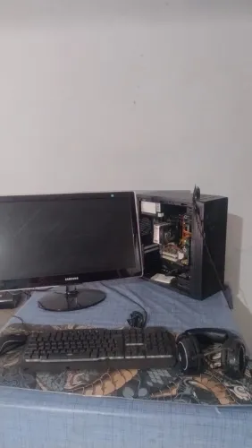 Pc gamer completo monitor e acessórios