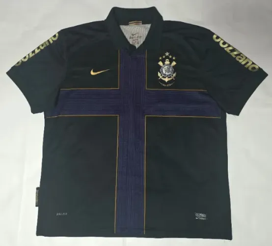 Linda e Rara Camisa 3 do Corinthians 2010 Nike #9 Ronaldo Tamanho EEG Futebol
