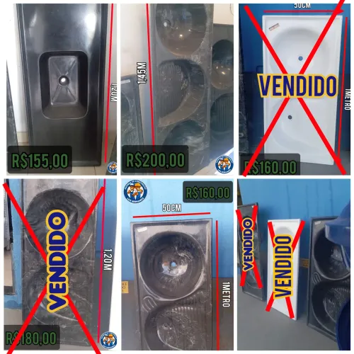 Tanques de Lavar Roupa Novos - Vários Modelos e Tamanhos | Ótimo Preço