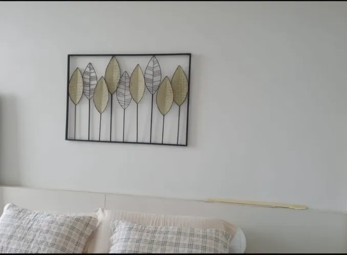 Quadro decorativo parede ferro