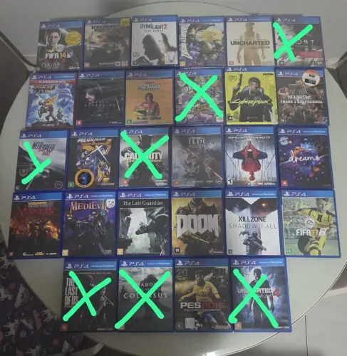 Jogos PS4 - Ler a descrição!