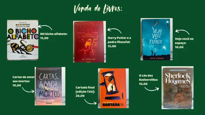 Livros - novos e seminovos 
