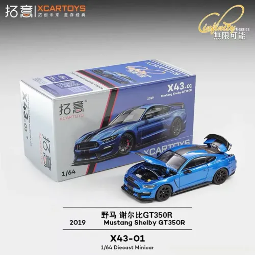 Xcartoys Mustang Shelby Gt350R - 1:64