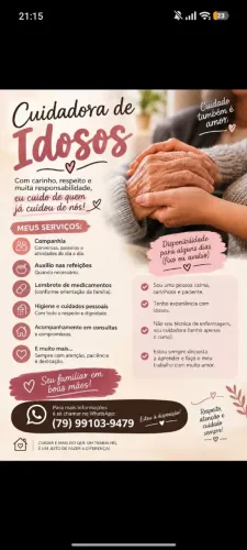 Cuidadora de idosos