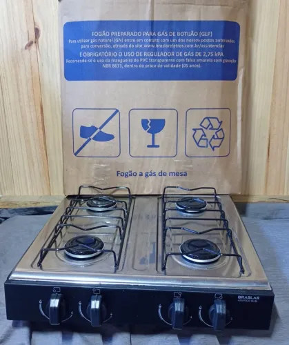 Vendo fogão de mesa novo na caixa