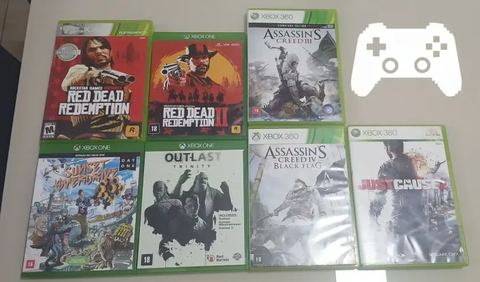 Jogos de Xbox one e Xbox 360