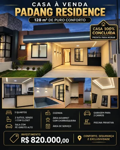 Casa no Padang Residence (Sou o Dono)