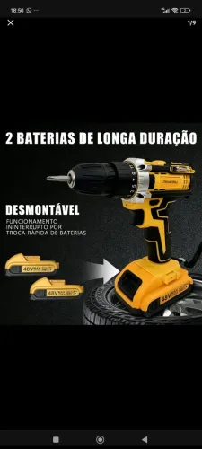 Parafusadeira elétrica 48v