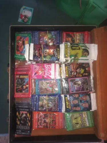 Pacote de cards de futebol