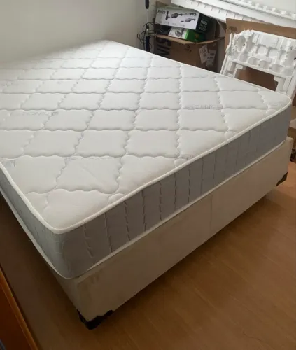 Cama Box Casal Completa Molas Ensacadas NOVO PROMOÇÃO