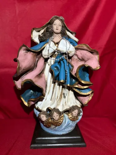 Imagem Sacra em Argila- Nossa Senhora