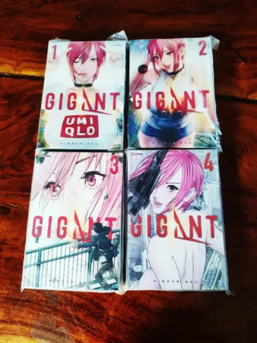 Gigant Mangá Vol. 1 ao 4 Panini