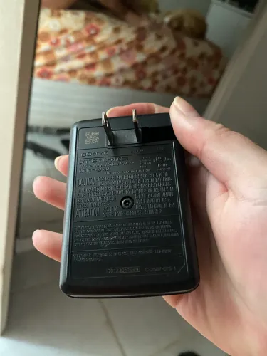 Carregador bateria camera digital sony