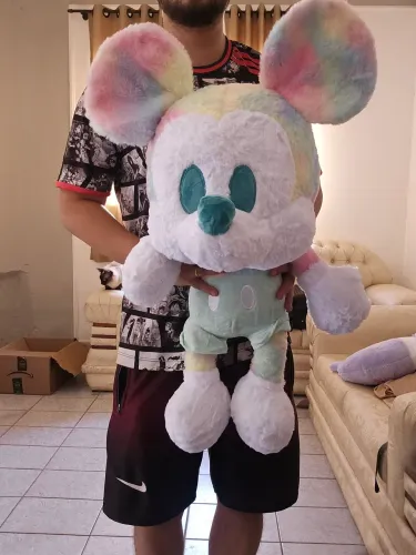 Pelúcia Mickey Tie-dye grande
