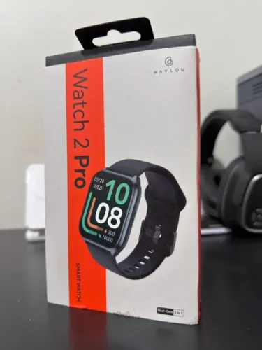 Smartwatch Digital Inteligente Masculino - Tela Touch, Pulseira Preta
