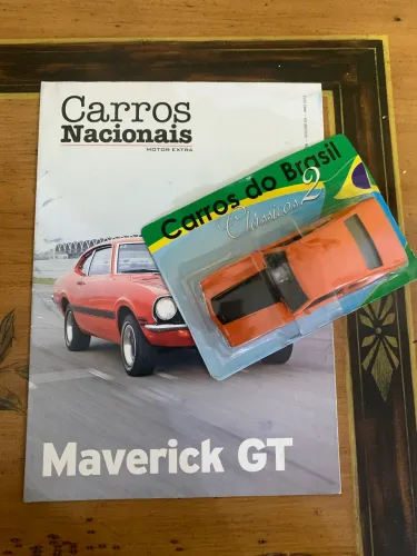 Coleção ?Carros Nacionais - Motor Extra? (LACRADOS + Revista Original)