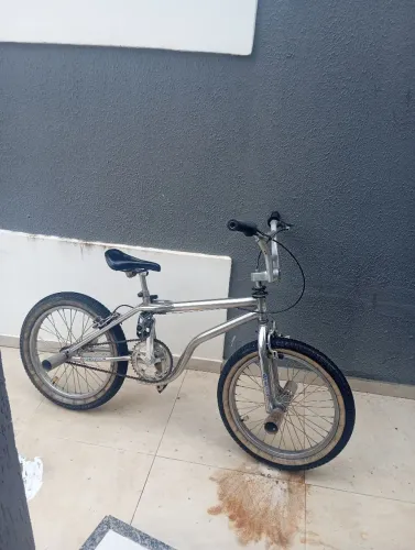 Bmx toda inox aceito cartao credito veja a dicriçao