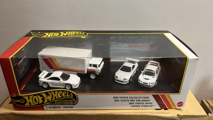 Hot Wheels Display Toyota Supra Celica