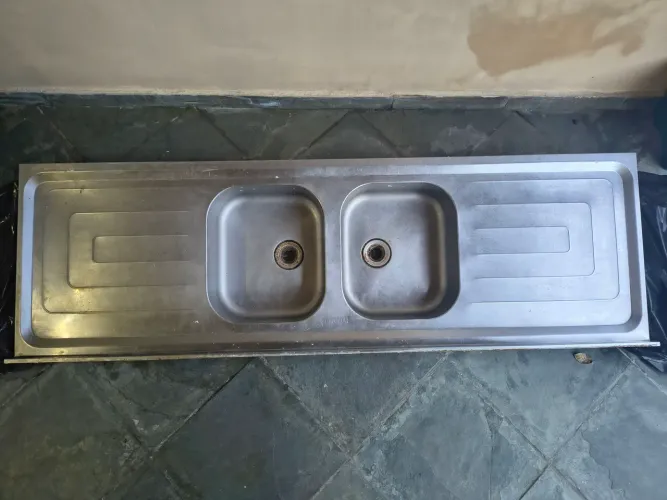 Pia inox (parede) 