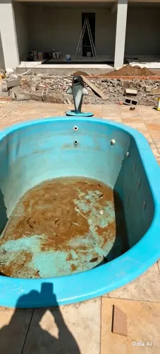 Piscina de fibra