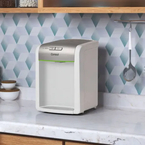 Purificador de Água Consul Gelada e Natural com Refrigeração Eletrônica e Filtragem Classe