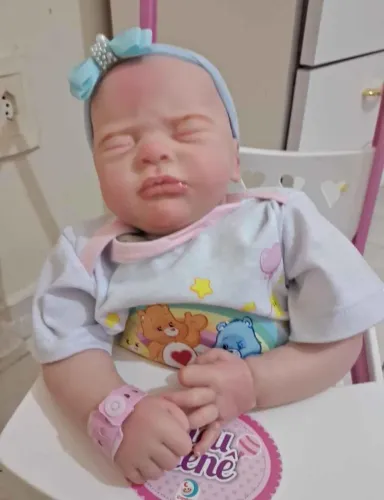 Bebe reborn corpo tecido