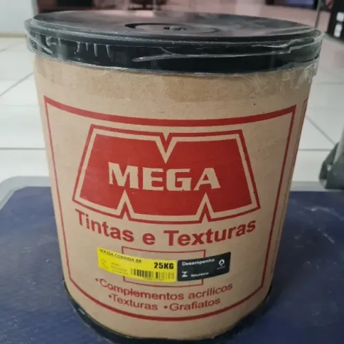 Barrica de massa corrida de 25 Kg cada