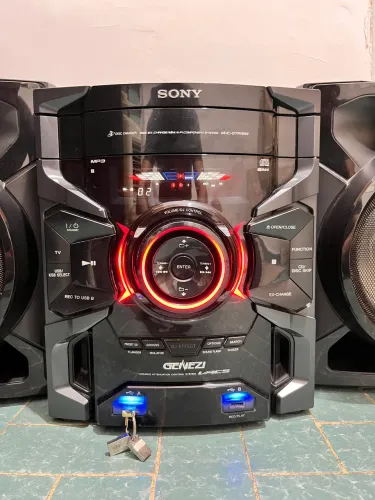 Mini System Sony Genezi MHC-GTR333 Original - Excelente Estado