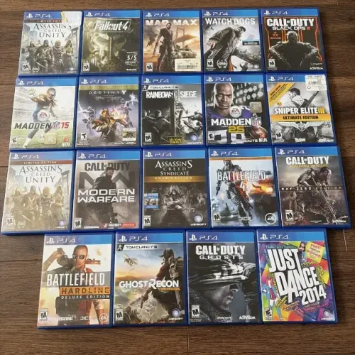 LOTE DE JOGOS PARA PS4, PS5, XBOX ONE E XBOX SERIES!