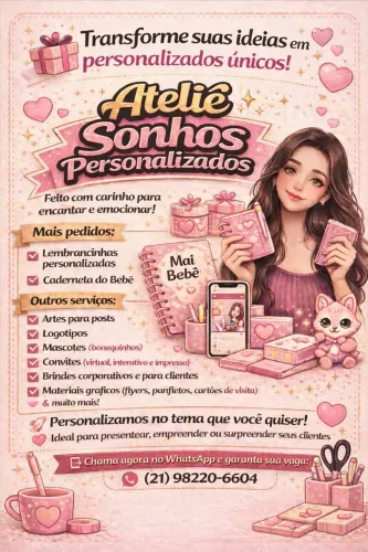 Papelaria Personalizada 