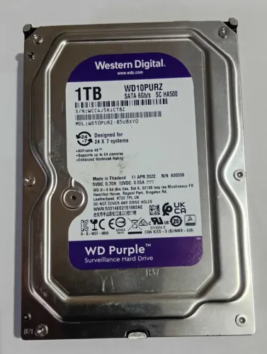 HD SATA 1TB WESTERN DIGITAL