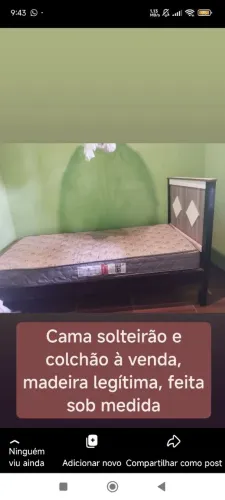 CAMA SOLTEIRÃO COM COLCHÃO À VENDA