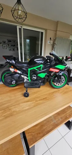 Moto Elétrica Brinquedo Kawasaki H2R