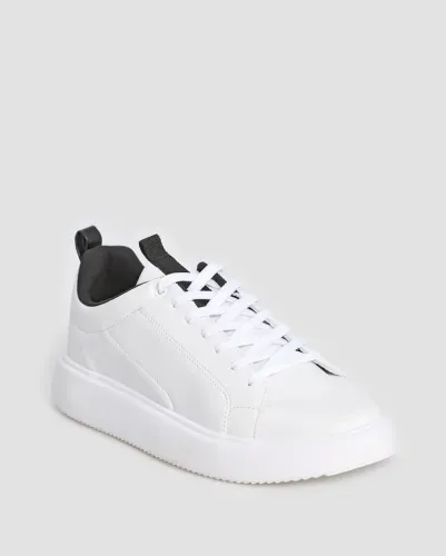 SPATENIS MASCULINO CASUAL BRANCO 