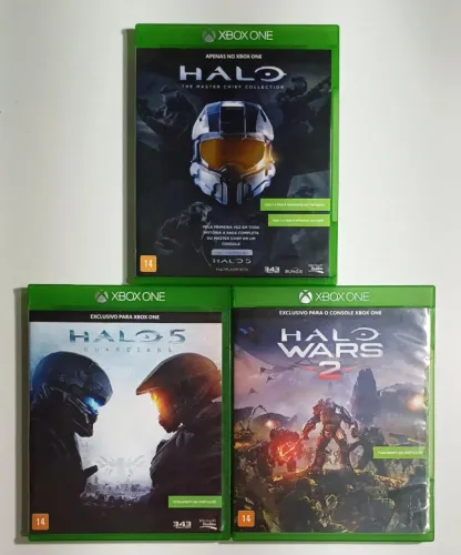 XBOX - Pack com 3 jogos HALO